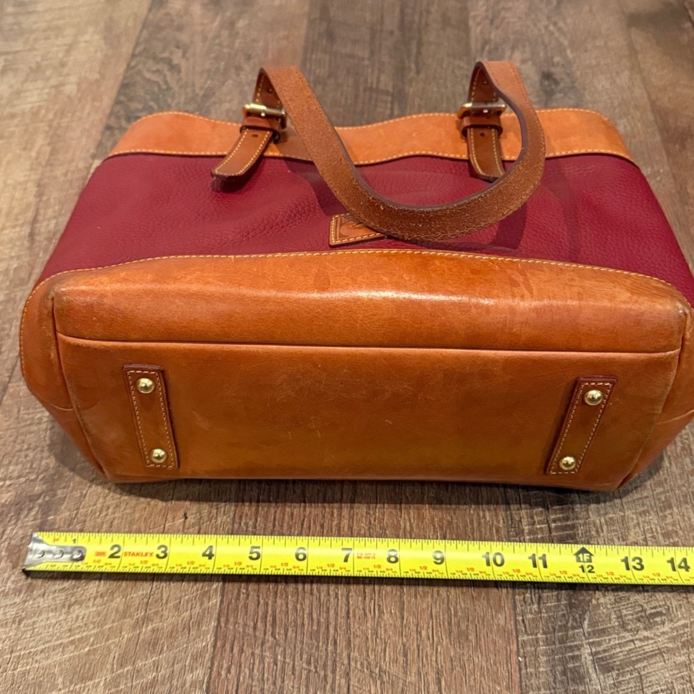 WOMENS DOONEY AND BURKE LEATHER SHOULDER BAG - Picture 6 of 8